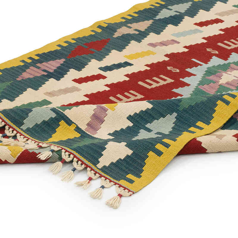 New Kayseri Kilim Rug - 3' 6" x 5' 11" (42" x 71") - K0068428