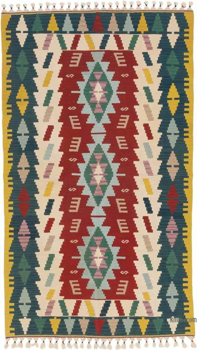 New Kayseri Kilim Rug - 3' 6" x 5' 11" (42" x 71")