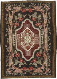 Vintage Moldova Kilimi - 173 cm x 238 cm