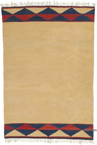 New Turkish Kilim Rug - 5' 3" x 7' 5" (63" x 89")