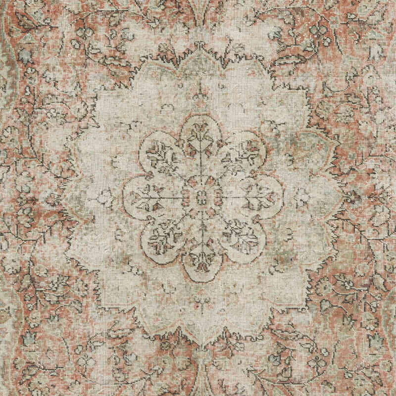 Vintage Turkish Hand-Knotted Rug - 6' 6" x 9' 10" (78" x 118") - K0068458