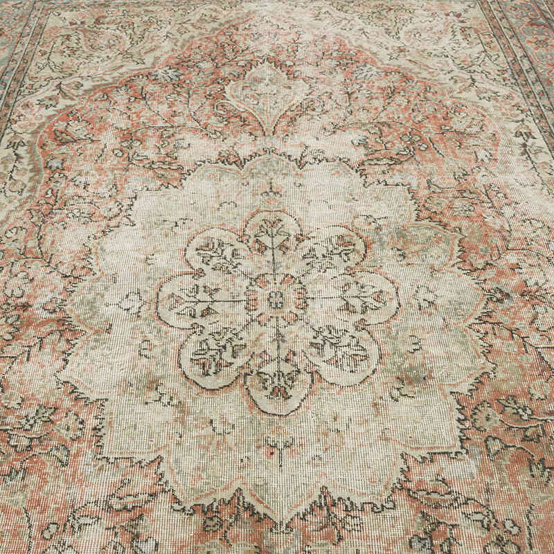 Vintage Turkish Hand-Knotted Rug - 6' 6" x 9' 10" (78" x 118") - K0068458