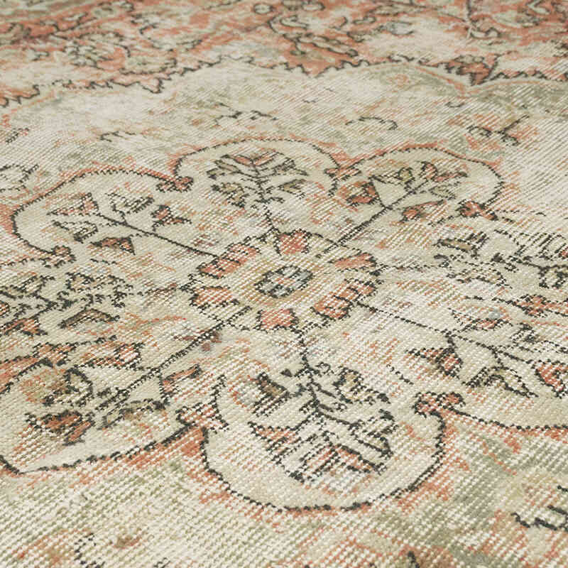 Vintage Turkish Hand-Knotted Rug - 6' 6" x 9' 10" (78" x 118") - K0068458