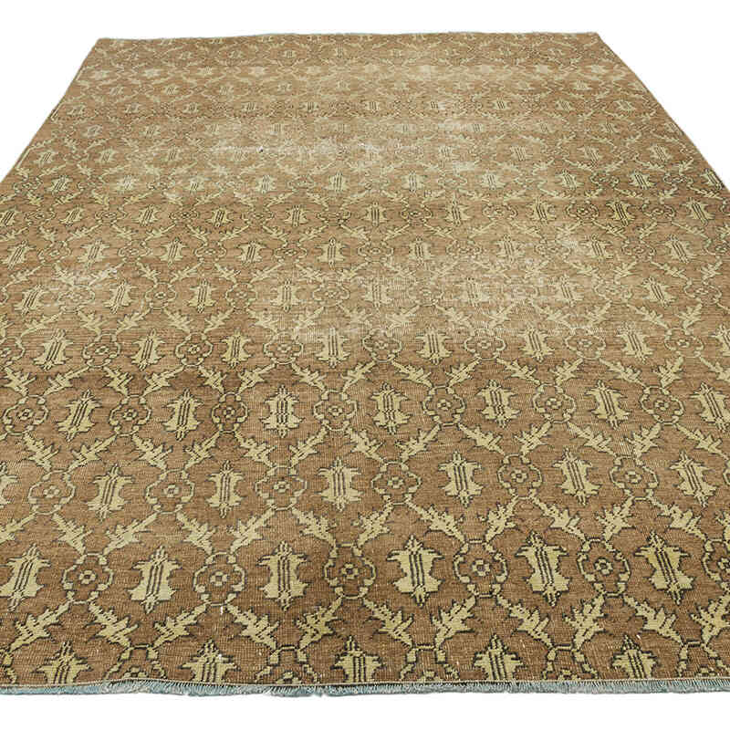 Vintage Turkish Hand-Knotted Rug - 6' 2" x 9' 10" (74" x 118") - K0068461