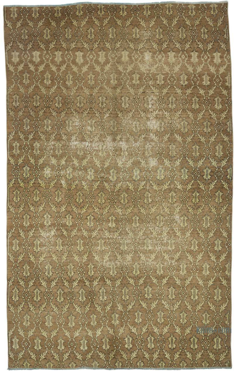 Vintage Turkish Hand-Knotted Rug - 6' 2" x 9' 10" (74" x 118") - K0068461
