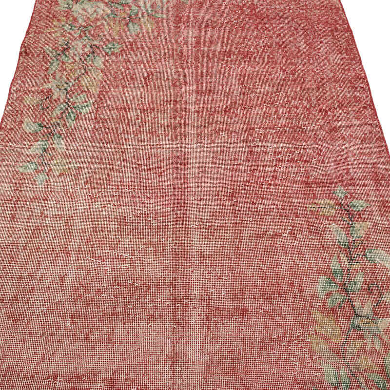 Alfombra Vintage Turca Anudada a Mano - 115 cm x 200 cm - K0068471