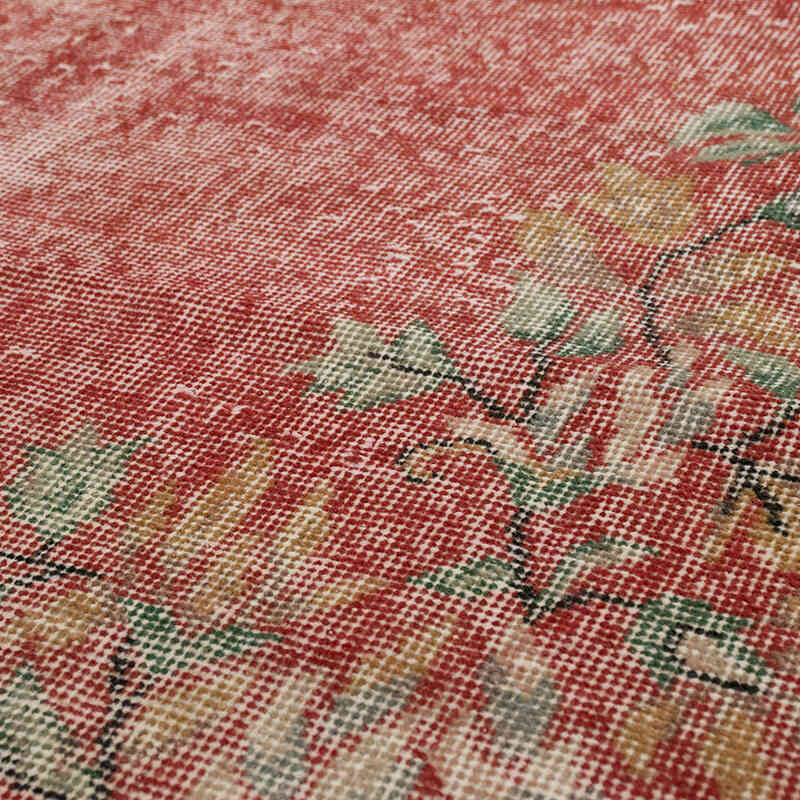 Alfombra Vintage Turca Anudada a Mano - 115 cm x 200 cm - K0068471