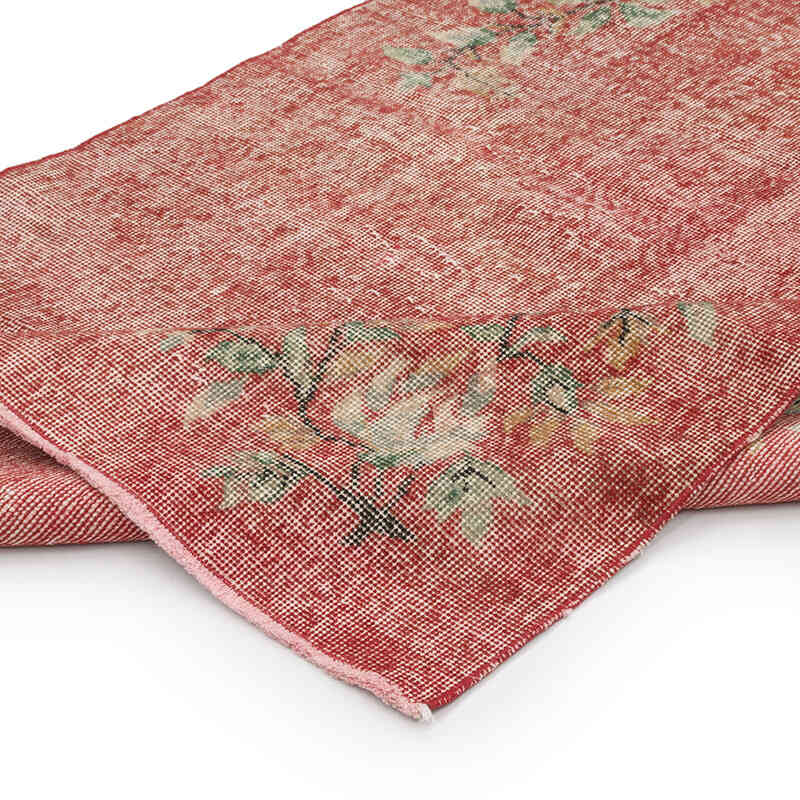 Alfombra Vintage Turca Anudada a Mano - 115 cm x 200 cm - K0068471