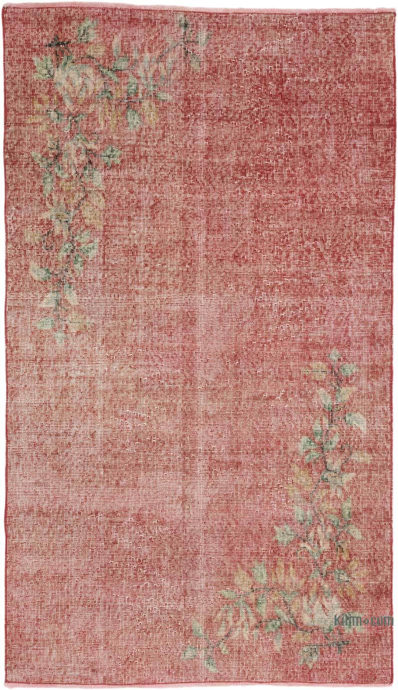 Alfombra Vintage Turca Anudada a Mano - 115 cm x 200 cm - K0068471