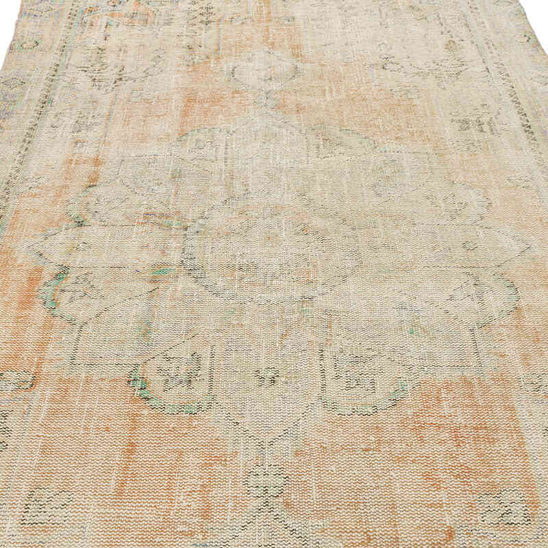 Vintage Turkish Hand-Knotted Rug - 5' 6" x 9' 1" (66" x 109") - K0068482
