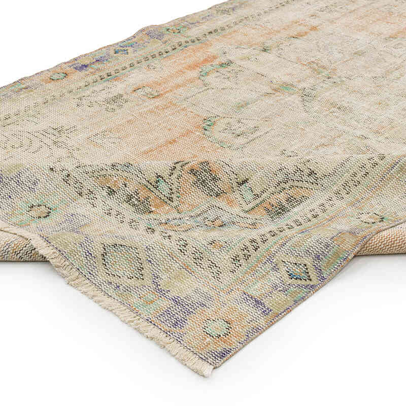 Vintage Turkish Hand-Knotted Rug - 5' 6" x 9' 1" (66" x 109") - K0068482