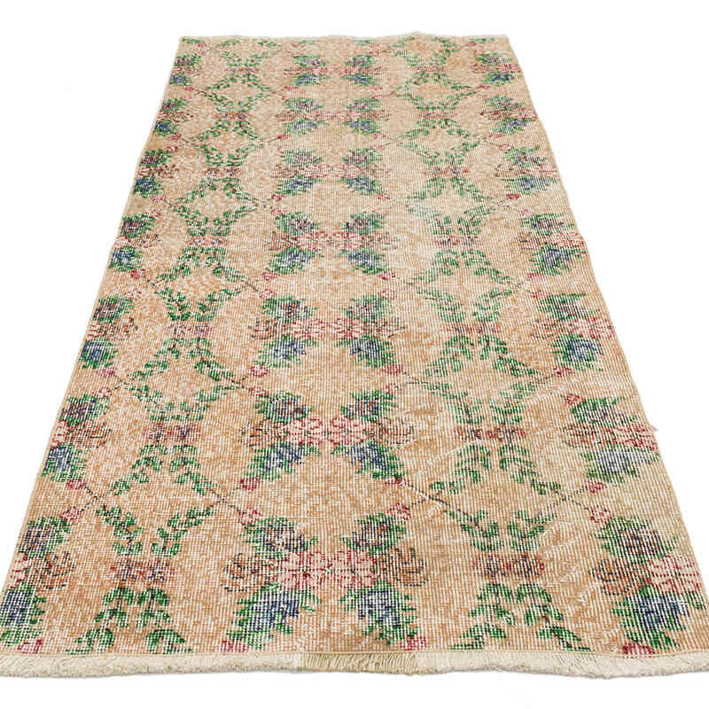 El Dokuma Vintage Halı - 92 cm x 204 cm - K0068492