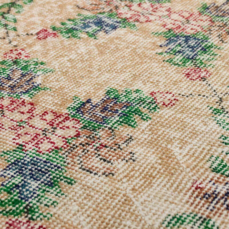 El Dokuma Vintage Halı - 92 cm x 204 cm - K0068492