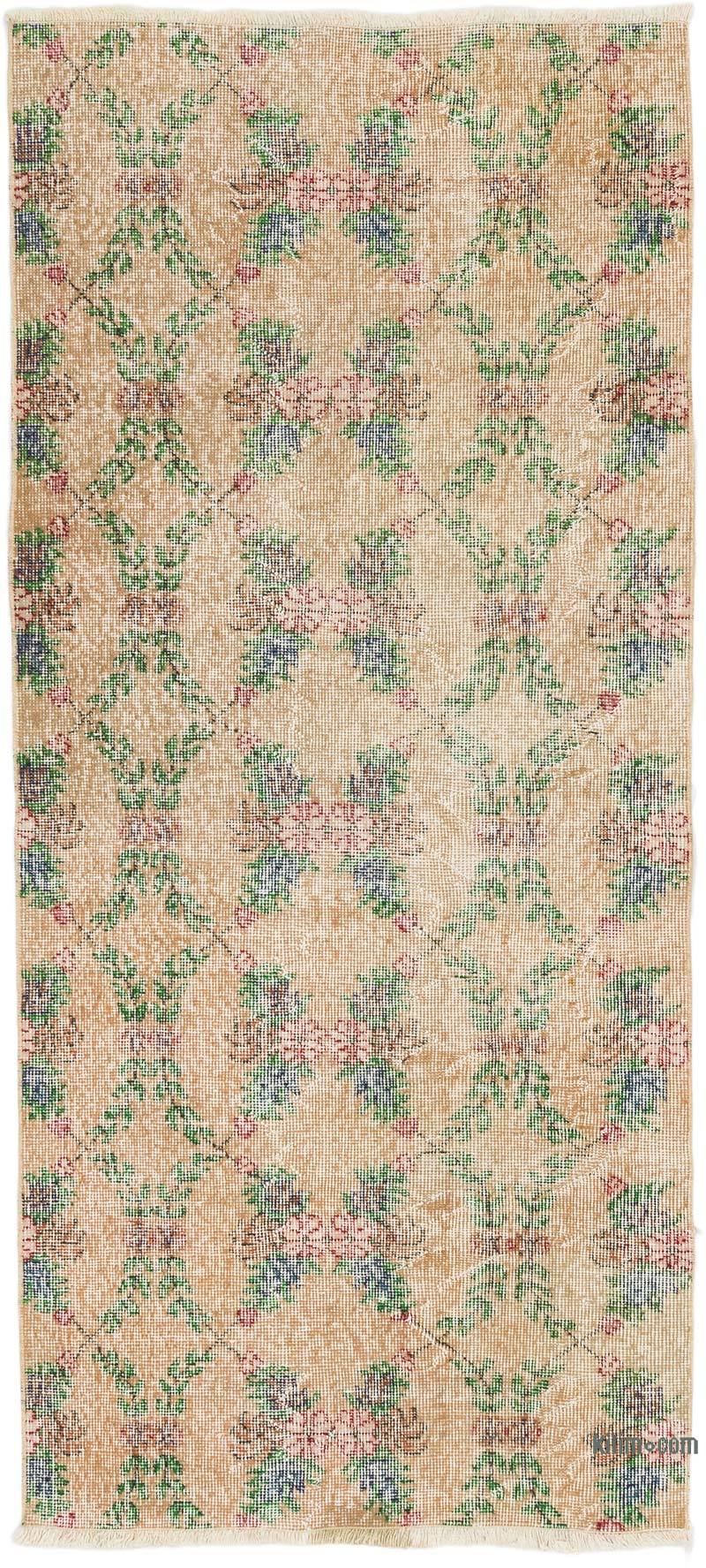 El Dokuma Vintage Halı - 92 cm x 204 cm - K0068492