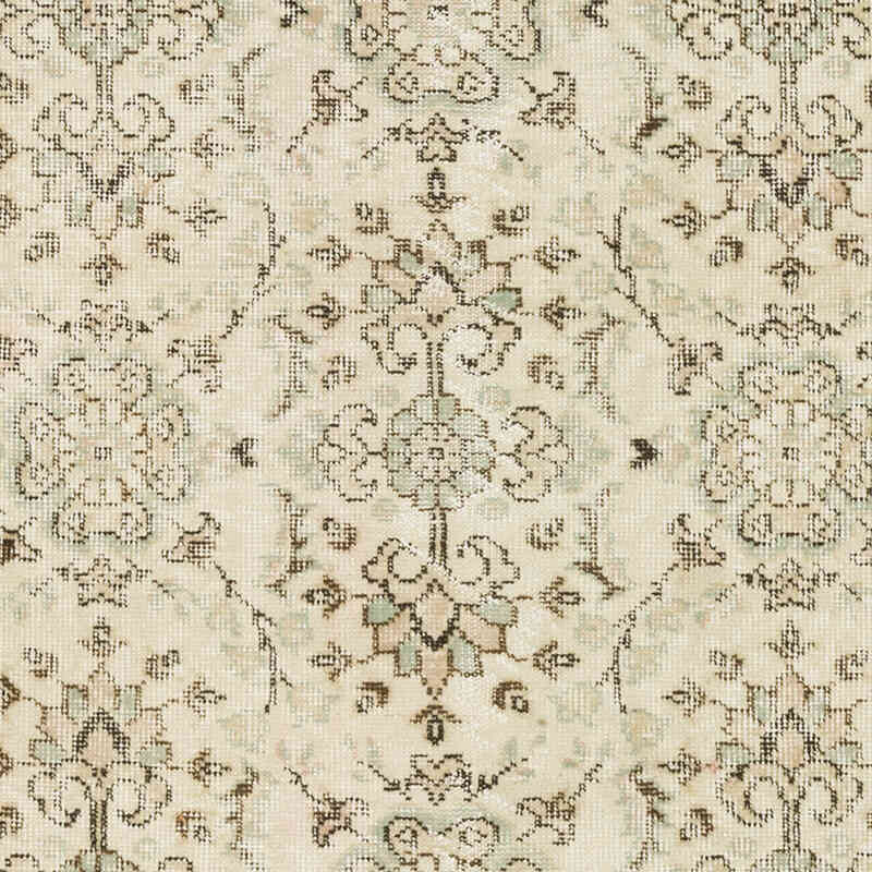 El Dokuma Vintage Halı - 113 cm x 208 cm - K0068494