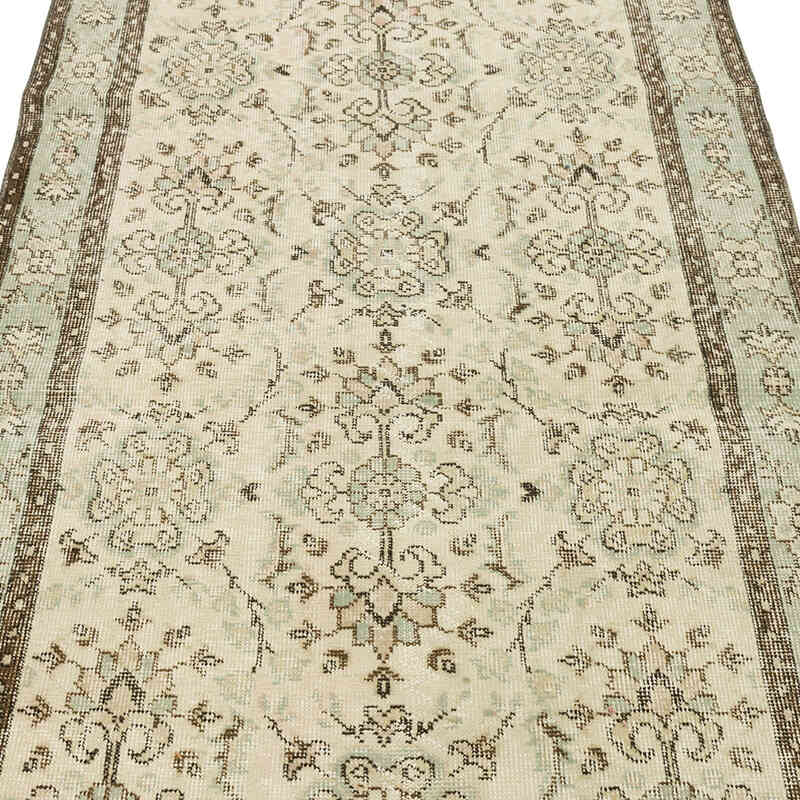 El Dokuma Vintage Halı - 113 cm x 208 cm - K0068494