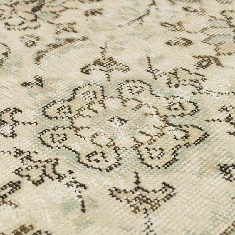El Dokuma Vintage Halı - 113 cm x 208 cm - K0068494