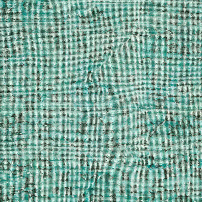 Over-dyed Vintage Hand-Knotted Turkish Rug - 3' 10" x 6' 10" (46" x 82") - K0068498