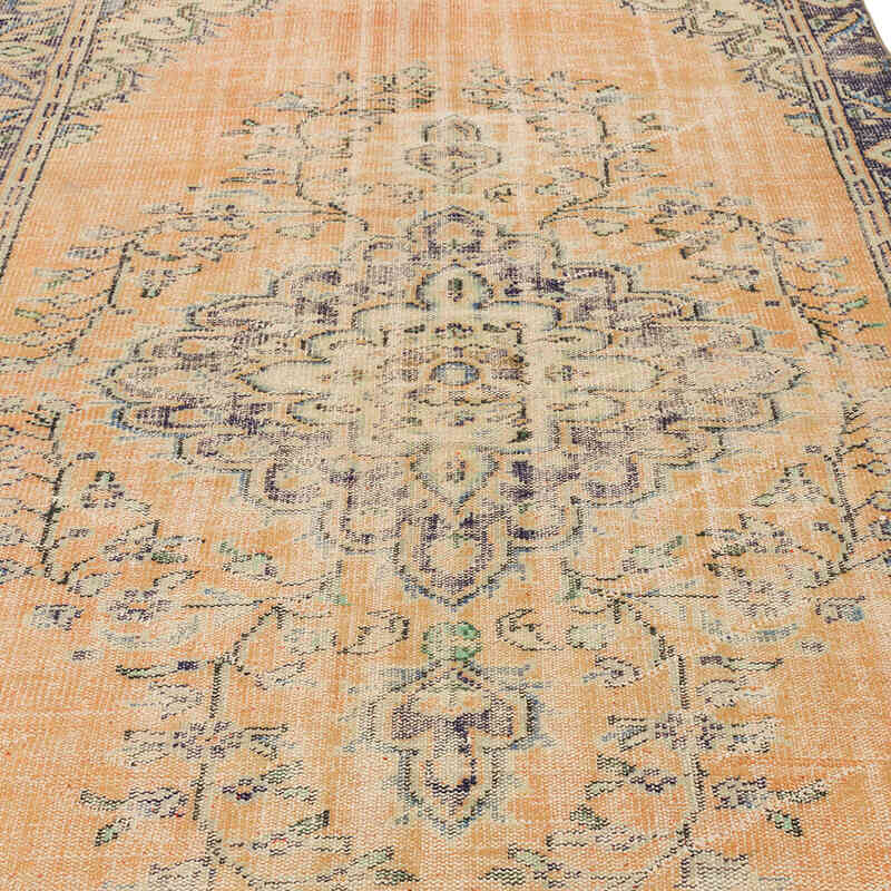 Vintage Turkish Hand-Knotted Rug - 5' 8" x 8' 11" (68" x 107") - K0068502