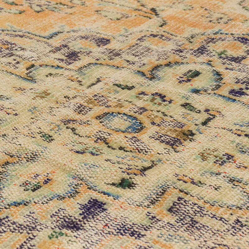 Vintage Turkish Hand-Knotted Rug - 5' 8" x 8' 11" (68" x 107") - K0068502