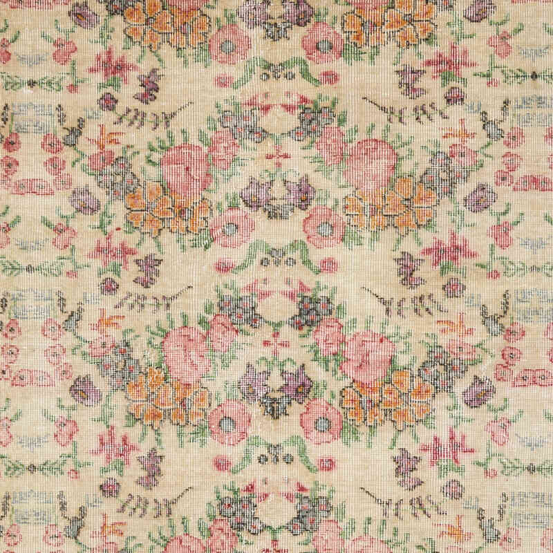Alfombra Vintage Turca Anudada a Mano - 154 cm x 270 cm - K0068506