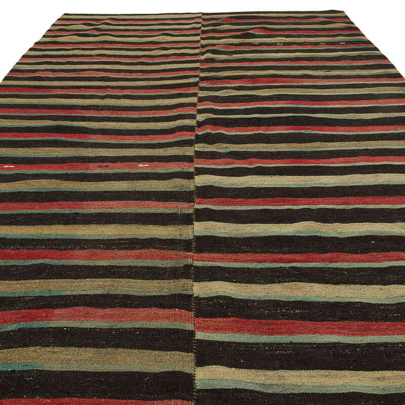 Alfombra Vintage Anatolian Kilim - 210 cm x 392 cm - K0068508
