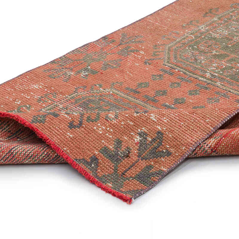 Vintage Turkish Hand-Knotted Runner - 2' 8" x 8' 10" (32" x 106") - K0068771
