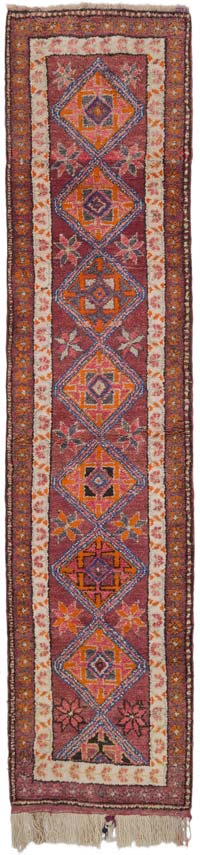 Vintage Anadolu Yolluk - 84 cm x 352 cm