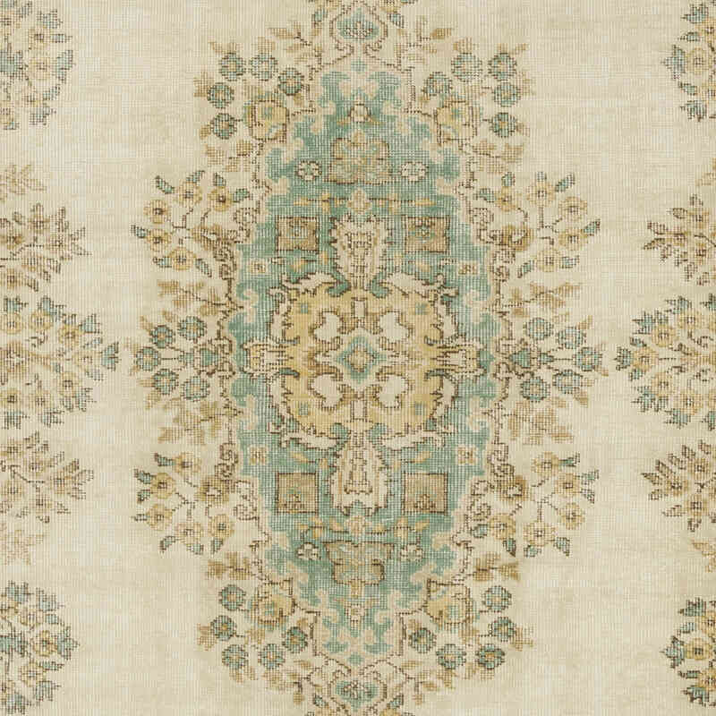 Alfombra Vintage Turca Anudada a Mano - 214 cm x 331 cm - K0068776