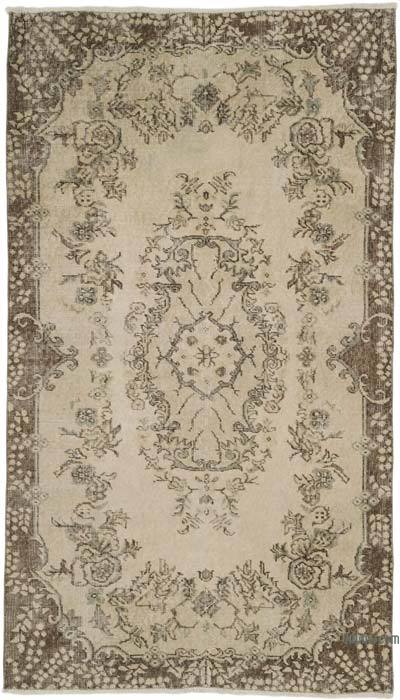 Alfombra Vintage Turca Anudada a Mano - 119 cm x 219 cm