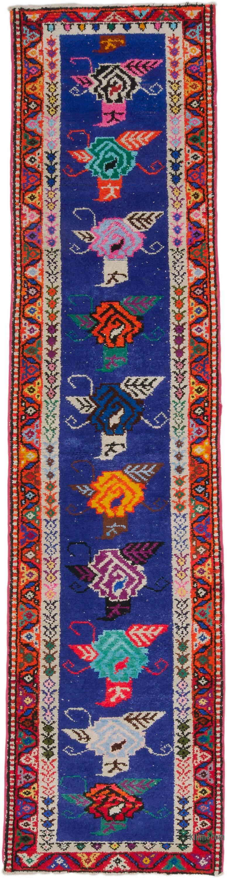 Vintage Tribal Runner Rug - 2' 8" x 10' 6" (32" x 126") - K0068780