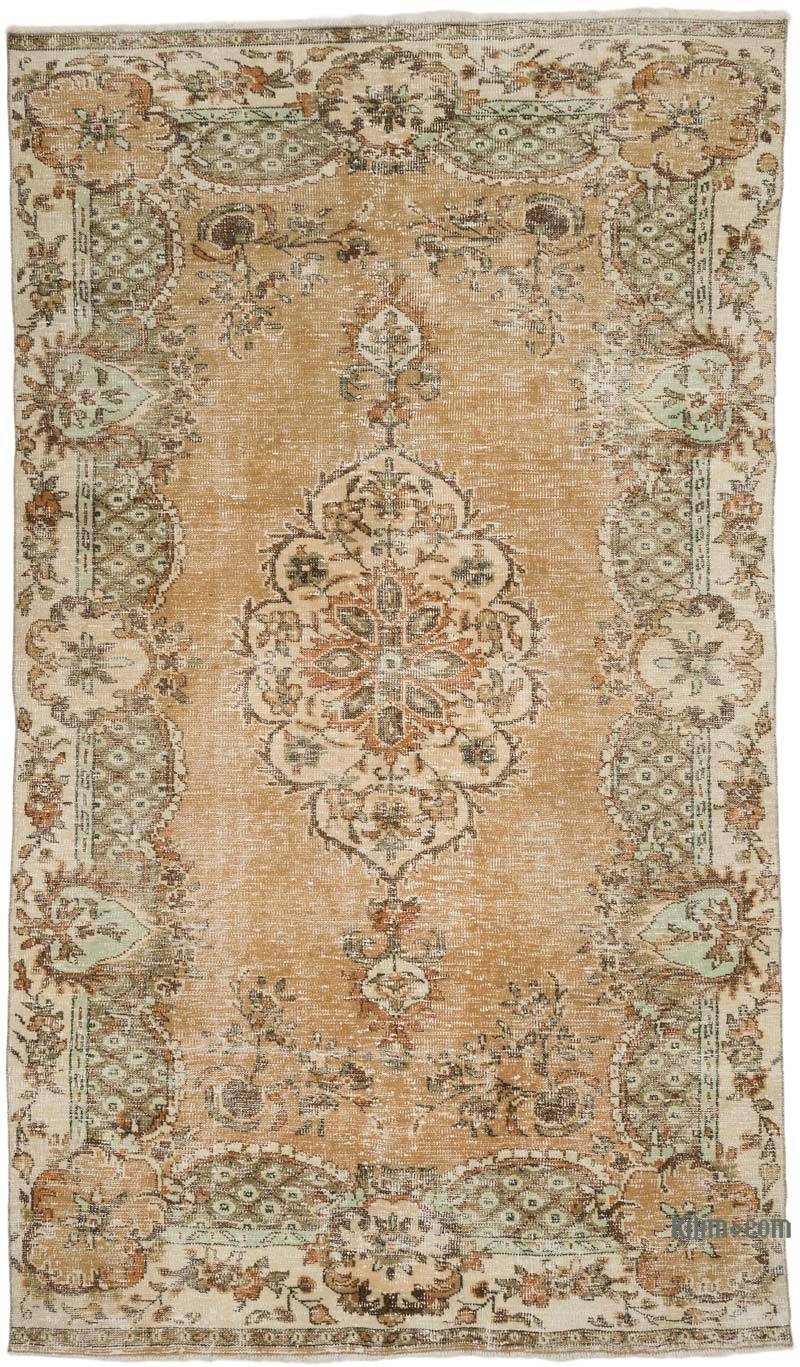 Alfombra Vintage Turca Anudada a Mano - 170 cm x 290 cm - K0068781