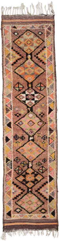 Alfombra Vintage de pasillo - 88 cm x 350 cm