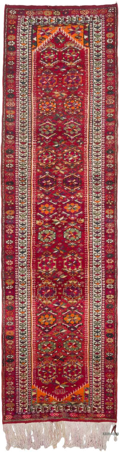 Vintage Tribal Runner Rug - 3' 3" x 11' 10" (39" x 142")
