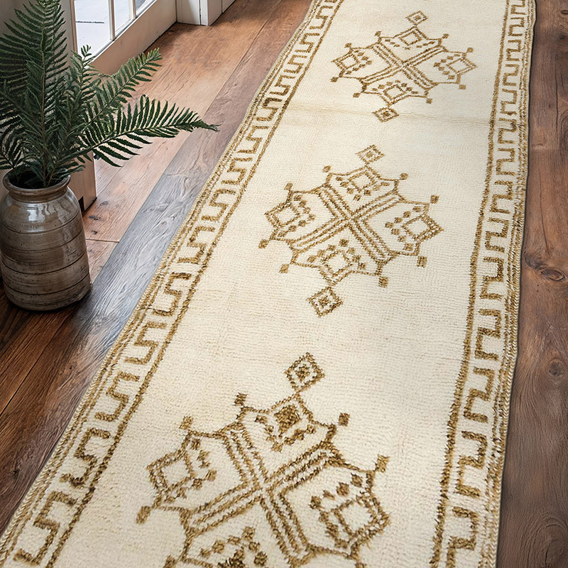Alfombra Vintage de pasillo - 98 cm x 348 cm - K0068785