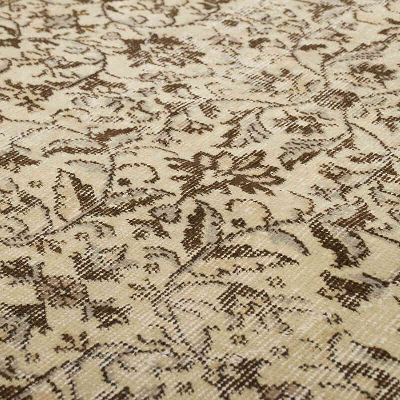 Alfombra Vintage Turca Anudada a Mano - 116 cm x 211 cm - K0068797