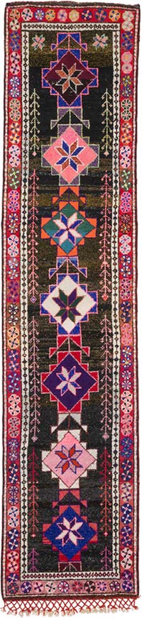 Vintage Anadolu Yolluk - 77 cm x 337 cm