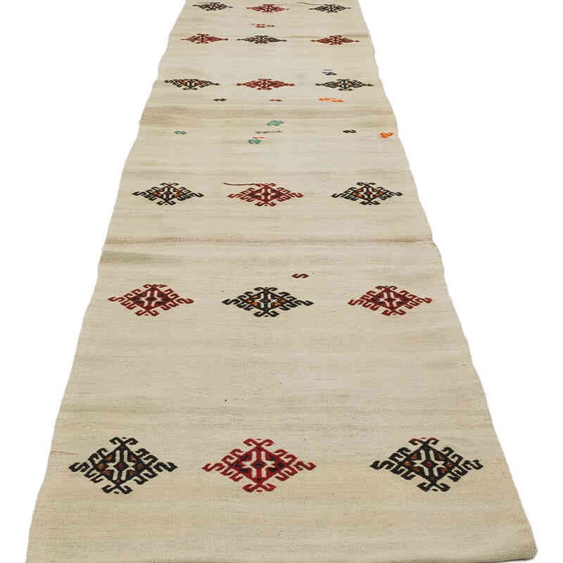 Corredor Vintage Anatolian Kilim - 77 cm x 337 cm - K0068806