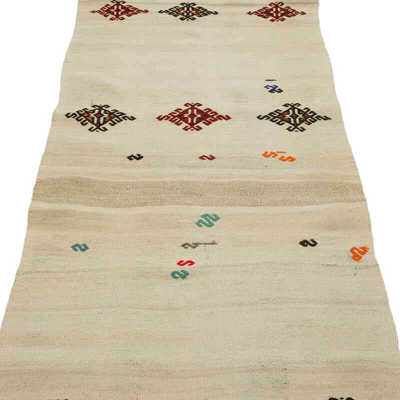 Corredor Vintage Anatolian Kilim - 77 cm x 337 cm - K0068806