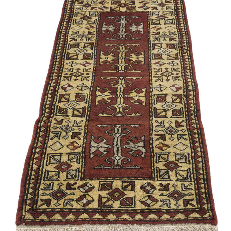 El Dokuma Vintage Hali - 57 cm x 125 cm - K0068818