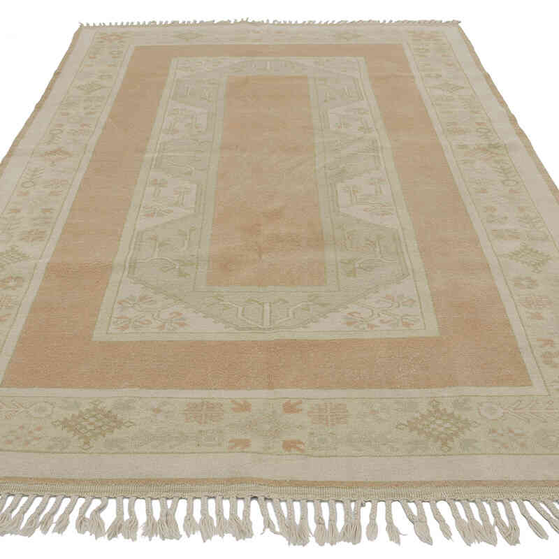 El Dokuma Vintage Halı - 159 cm x 255 cm - K0068819