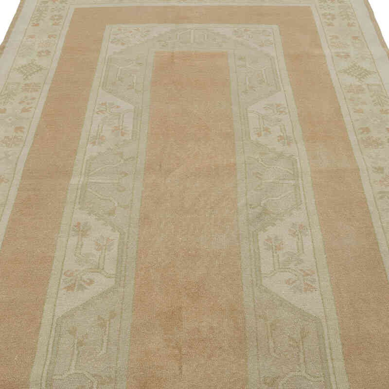 El Dokuma Vintage Halı - 159 cm x 255 cm - K0068819