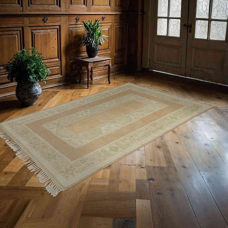 El Dokuma Vintage Halı - 159 cm x 255 cm - K0068819