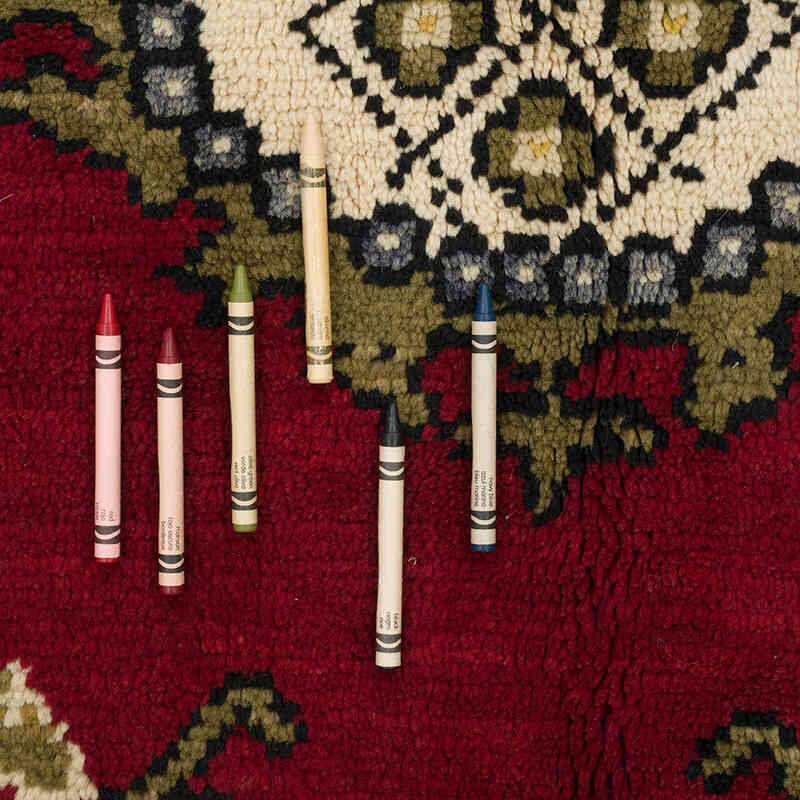 Alfombra Vintage Turca Anudada a Mano - 173 cm x 311 cm - K0068822