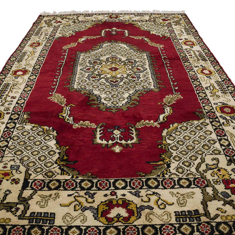 Alfombra Vintage Turca Anudada a Mano - 173 cm x 311 cm - K0068822