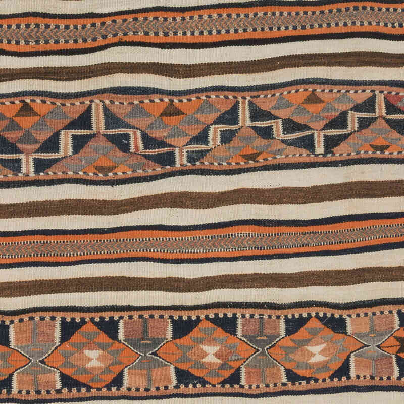 Vintage Anadolu Herki Kilim Yolluk - 110 cm x 340 cm - K0068824