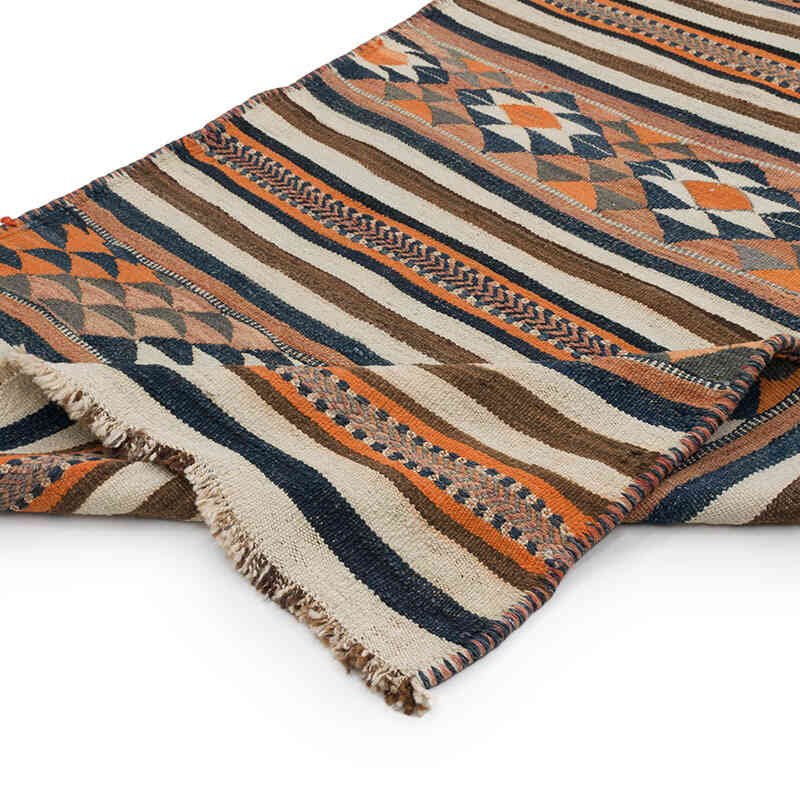 Vintage Anadolu Herki Kilim Yolluk - 110 cm x 340 cm - K0068824