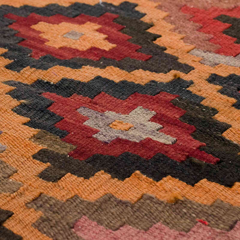 Vintage Anadolu Kilim Yolluk - 114 cm x 330 cm - K0068826