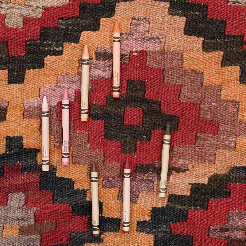 Vintage Anadolu Kilim Yolluk - 114 cm x 330 cm - K0068826