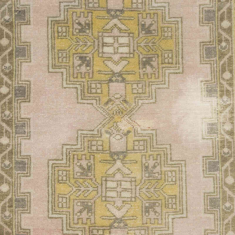 Alfombra Vintage Turca Anudada a Mano - 121 cm x 211 cm - K0068837